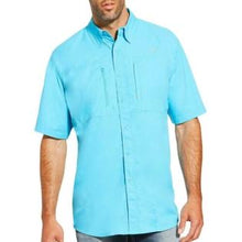Load image into Gallery viewer, ARIAT VENTTECK PERF SHORT SLEEVE WATERFALL 10019356