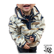 Load image into Gallery viewer, CINCH CREAM AZTEC FLEECE PULLOVER - KIDS BOYS SWEATER -  MWK7590012