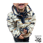 CINCH CREAM AZTEC FLEECE PULLOVER - KIDS BOYS SWEATER -  MWK7590012