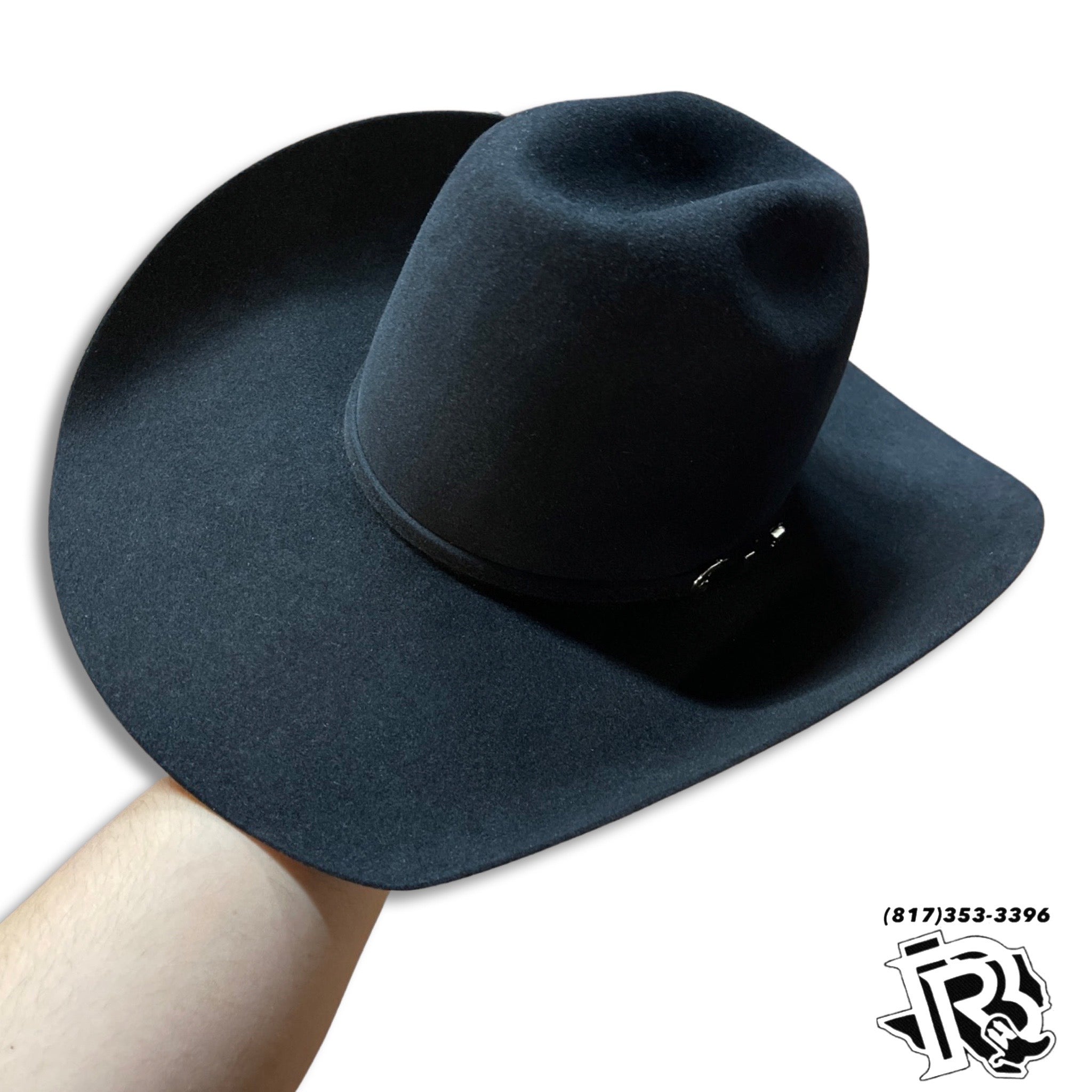 10X BLACK | RODEO KING COWBOY FELT HAT