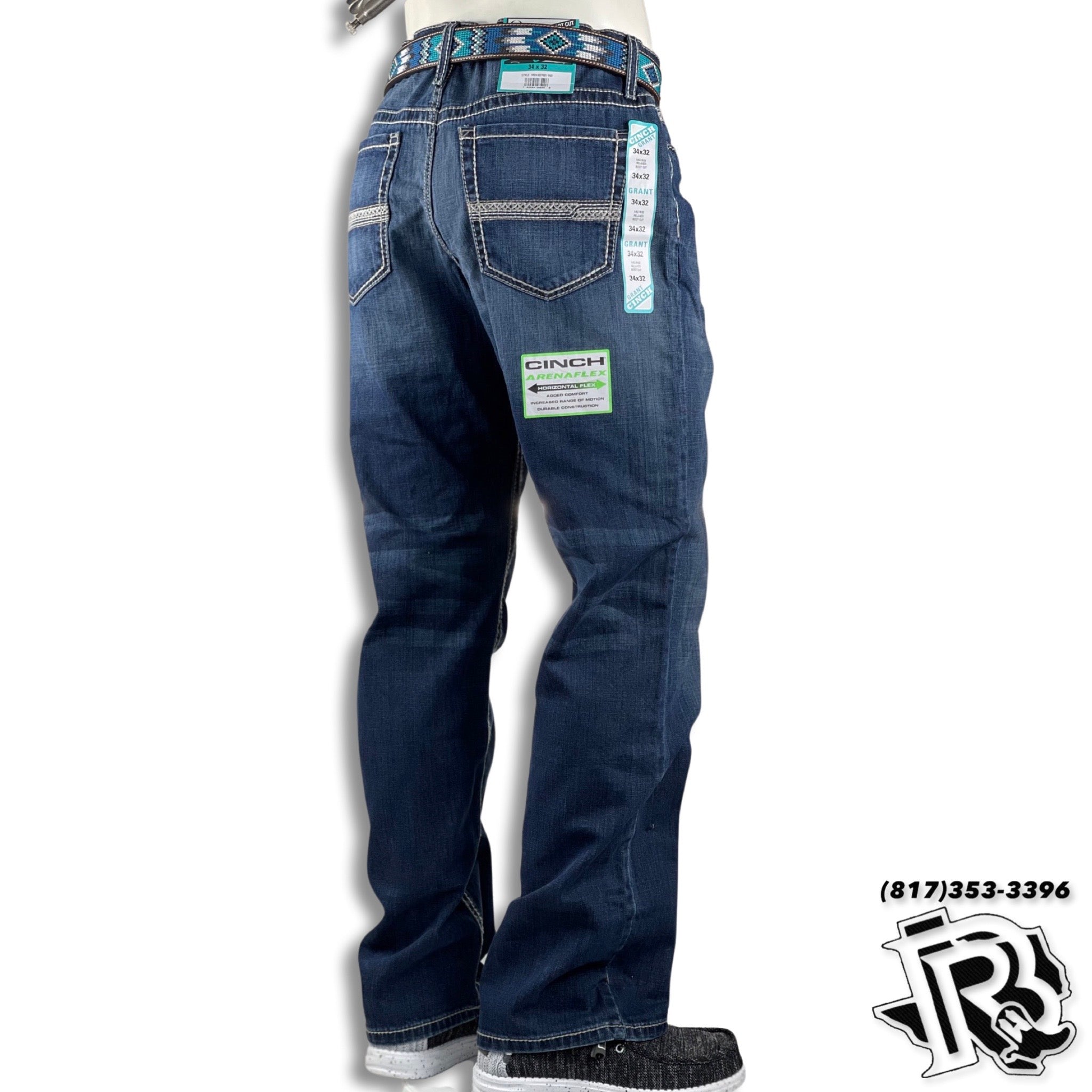 Men's Cinch Jeans Grant (MB53037001) GRANT