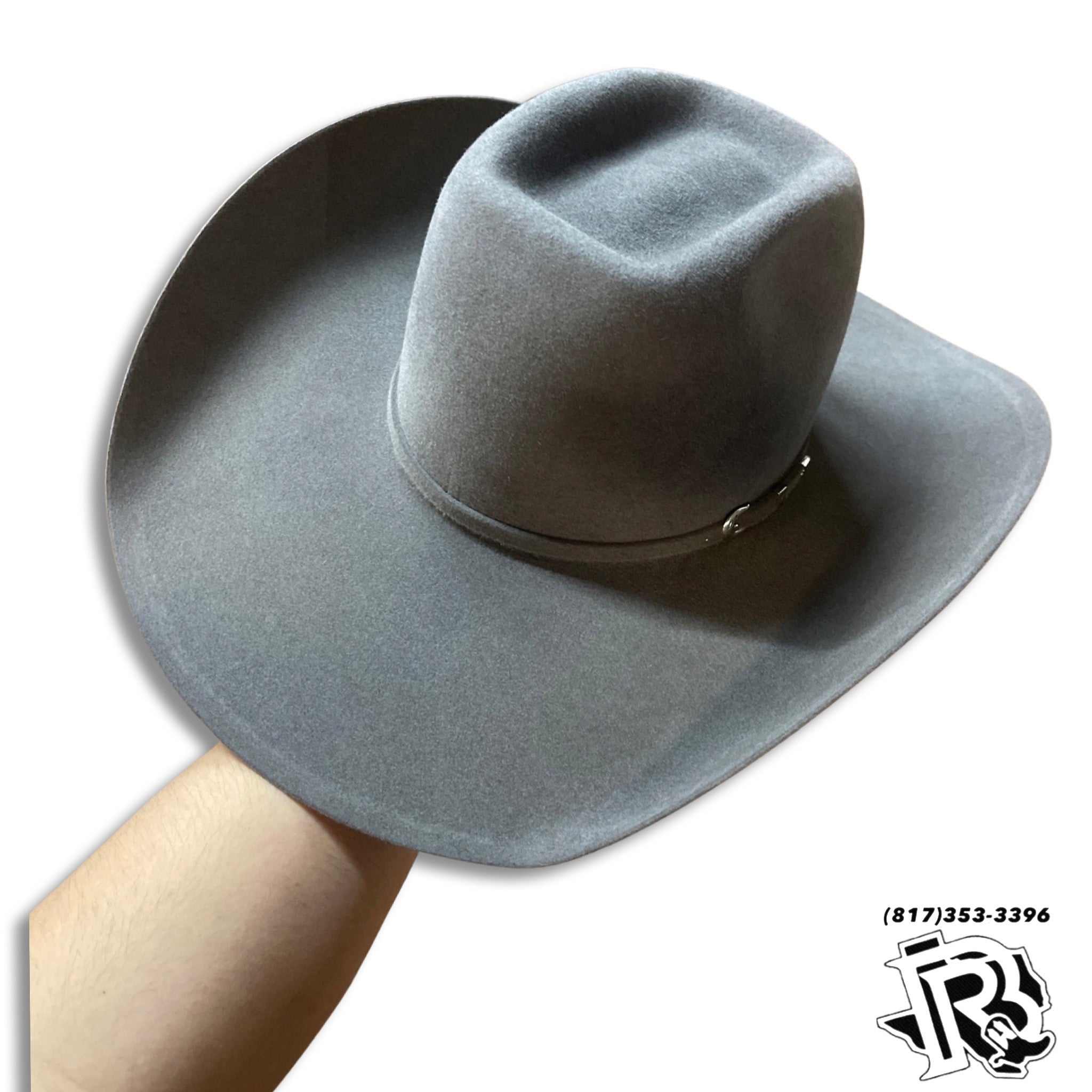Light grey cowboy sales hat