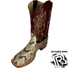 Load image into Gallery viewer, -CANEBRAKE SNAKE BOOTS | MENS SQUARE TOE BOOTS