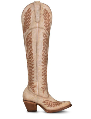 Women Corral boots | Orix with Cognac Stitching A4212
