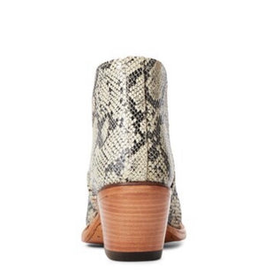 WOMEN'S ARIAT DIXON BLK WHT SNAKE (10034043)