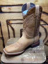 Load image into Gallery viewer, LIGHT BROWN BOOTS HANDMADE SQUARE TOE