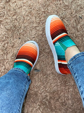 Load image into Gallery viewer, Aztec Stripe Shoes Slip Ons