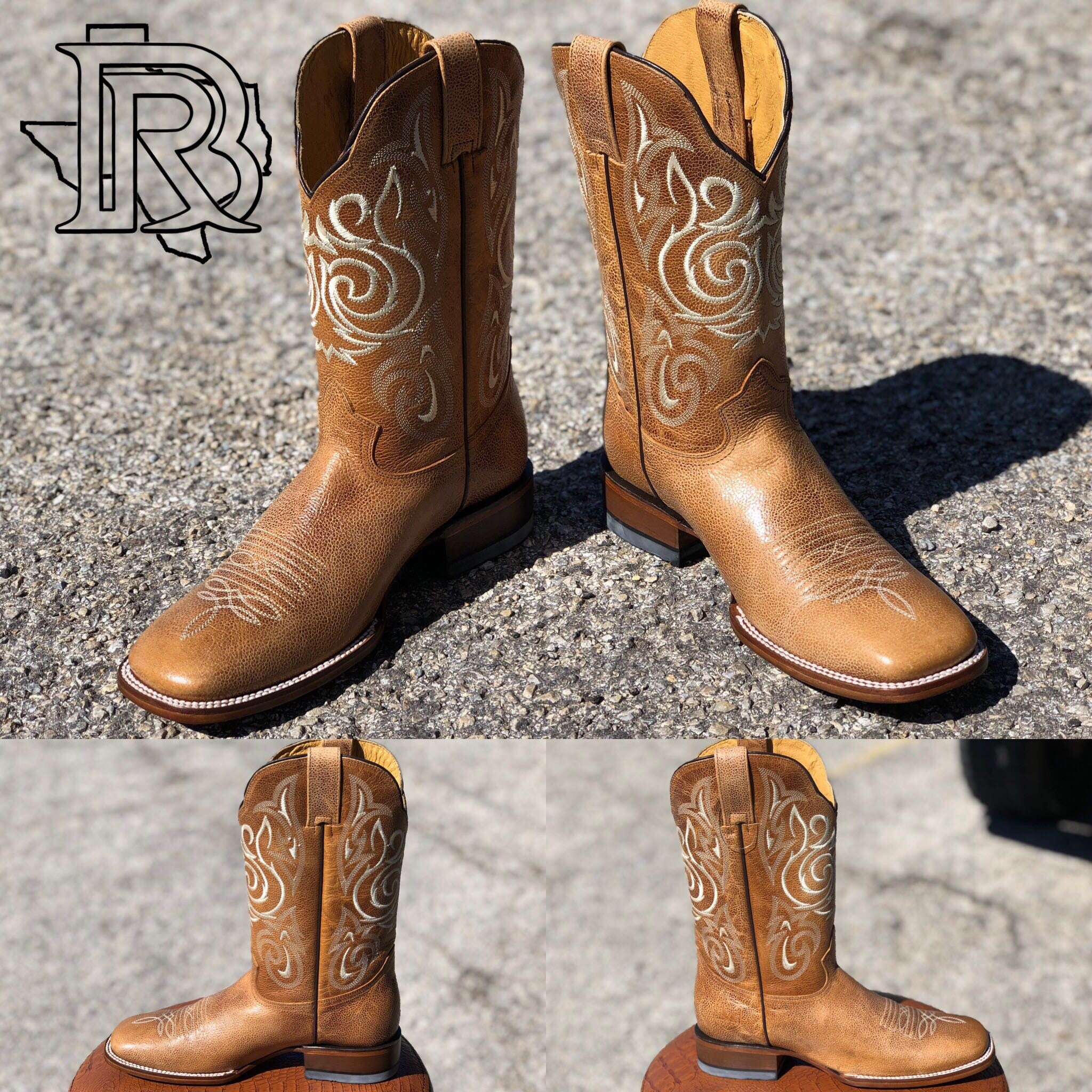 BR Square Toe Boots : TEXAS HAY