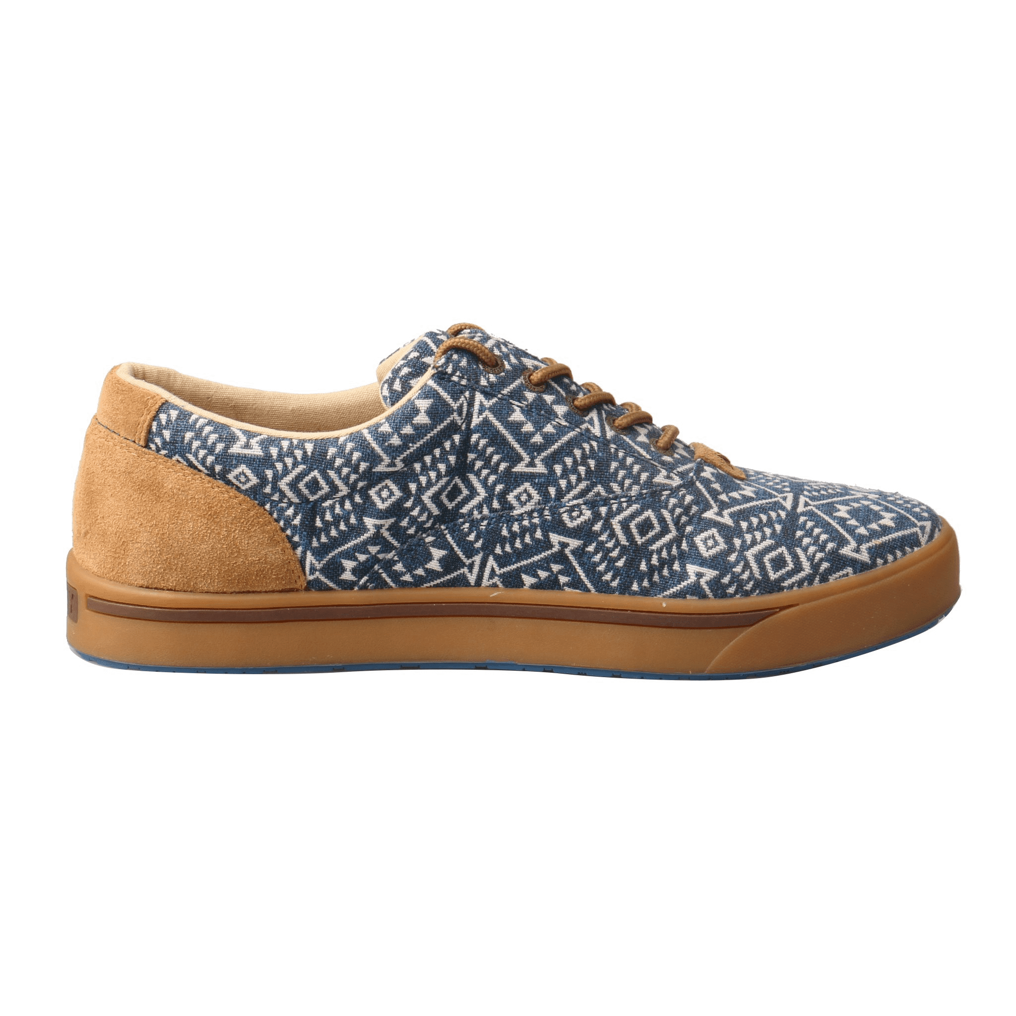 TWISTED X : Men’s Hooey Loper Navy/White Print shoe MHYC013