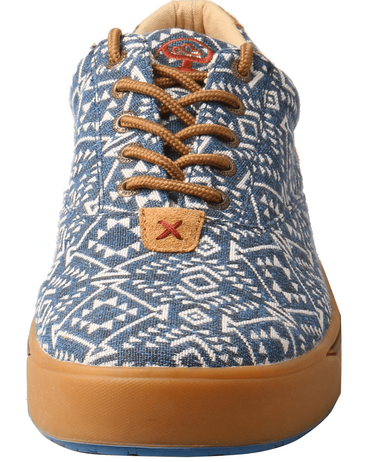 TWISTED X : Men’s Hooey Loper Navy/White Print shoe MHYC013